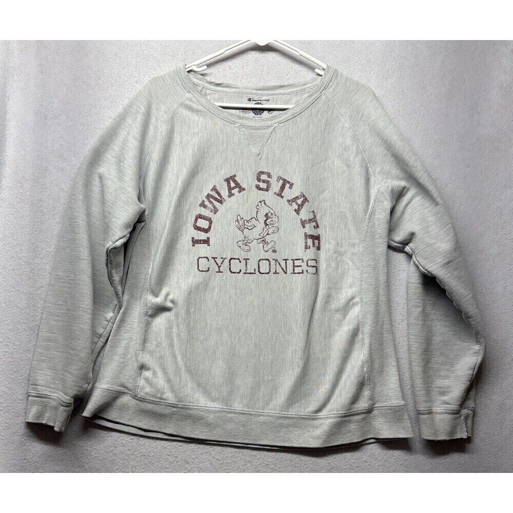 Vintage 70s Champion Reverse Weave Iowa State Cyclones Crewneck Sweatshirt XXL